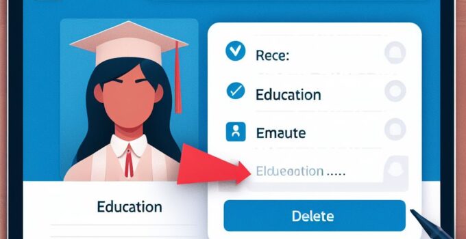 How You Can Delete Education in Linkedin